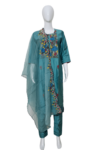 Green kurta set