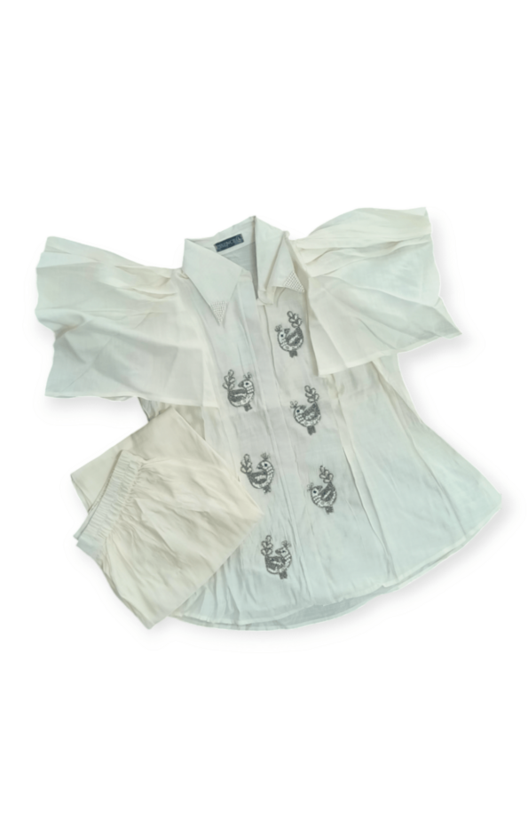 Co-ord set with bell sleeves