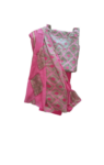grey pink kurta set