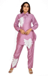 Purplish pink Co-ord set