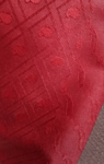 Maroon Embossed Silk Saree